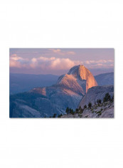 Half Dome From Olmsted Canvas Wall Art Multicolour 12 x 19inch