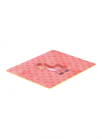 Polkadot Horse Kitchen Mat Multicolour 11 x 14inch