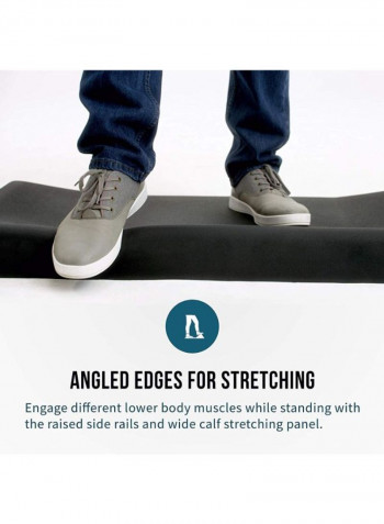 Standing Desk Anti Fatigue Active Comfort Floor Mat Black 23.75 x 35.5inch