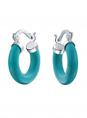 925 Sterling Silver Round Tube Small Hoop Earrings