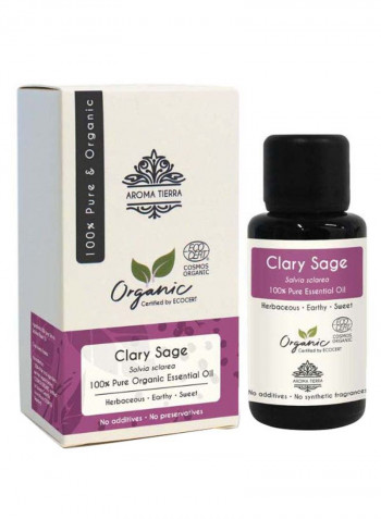 Organic Clary Sage Essential Oil 30ml