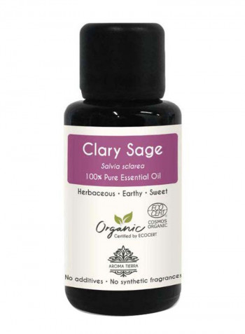 Organic Clary Sage Essential Oil 30ml