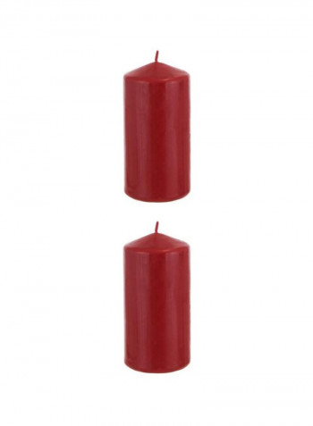 6-Piece Pillar Candle CGA088-R-6