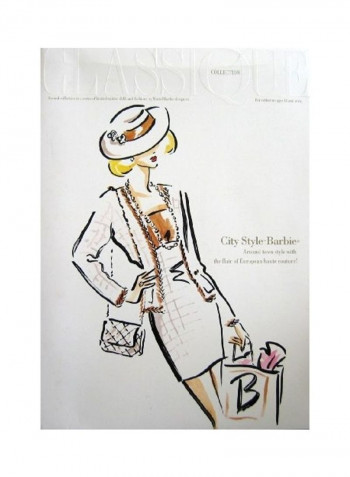 1993 Classique City Style Barbie 3x14inch