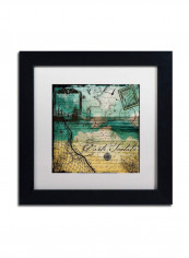 Ocean Clouds I Wall Art Multicolour 11 x 11inch