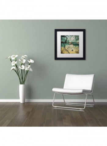 Ocean Clouds I Wall Art Multicolour 11 x 11inch