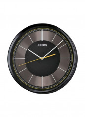Round Wall Clock Black/Grey 12inch