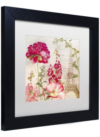 Always Paris II Framed Wall Art Multicolour 11 x 11inch