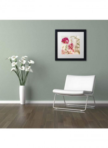 Always Paris II Framed Wall Art Multicolour 11 x 11inch