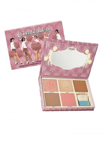 Cheekleaders face Palette Pink Squad