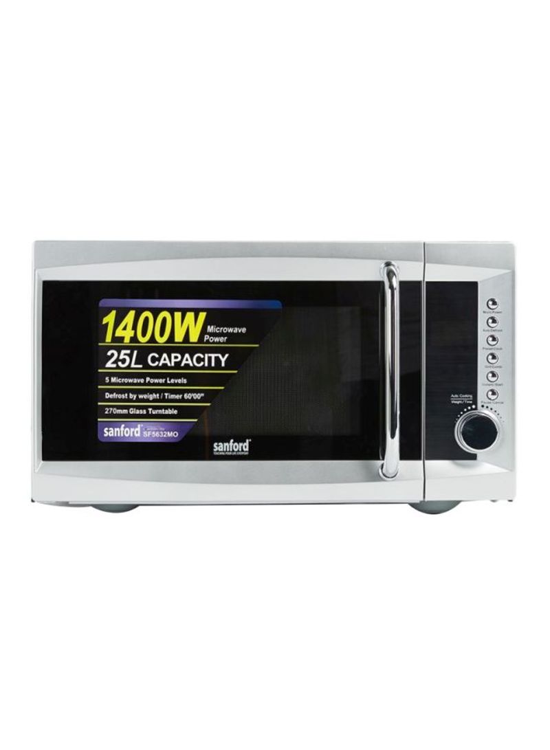 Microwave Oven 25 l 800 W SF5632MO BS Silver/Black