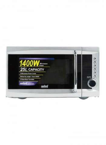 Microwave Oven 25 l 800 W SF5632MO BS Silver/Black