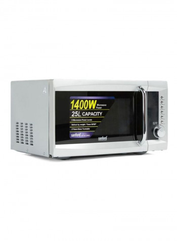 Microwave Oven 25 l 800 W SF5632MO BS Silver/Black