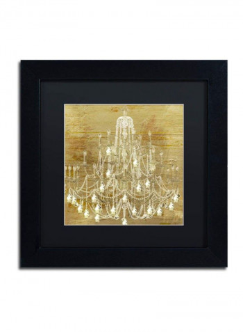 Dancing On The Ceiling II Framed Wall Art Multicolour 11 x 11inch