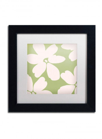 English Garden II Framed Wall Art Multicolour 11 x 11inch