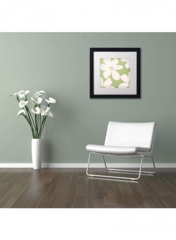 English Garden II Framed Wall Art Multicolour 11 x 11inch