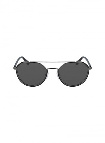 Full Rimmed Round Frame Sunglasses - Lens Size: 52 mm