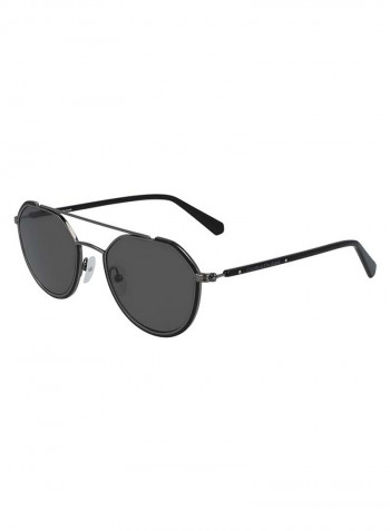 Full Rimmed Round Frame Sunglasses - Lens Size: 52 mm