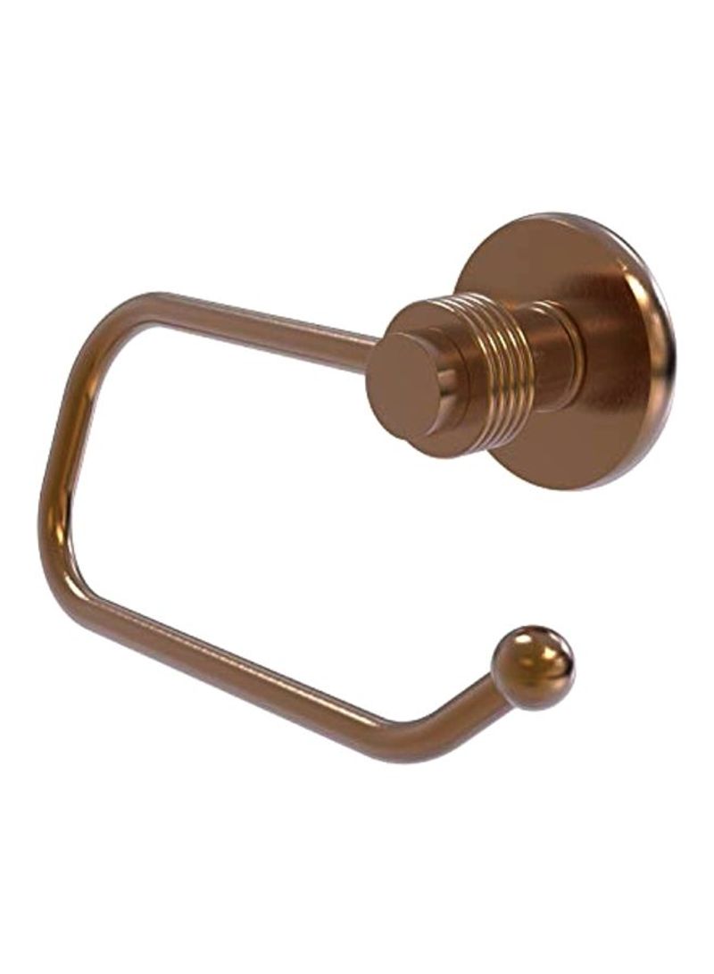 Mercury Collection Euro Style Toilet Paper Holder Brushed Bronze 7x3x6inch