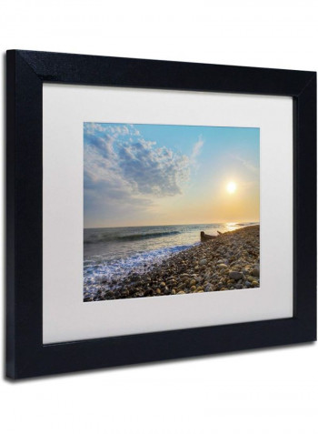 Rockefellar View Canvas Wall Art Black/White 24 x 24inch