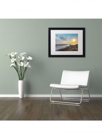 Rockefellar View Canvas Wall Art Black/White 24 x 24inch