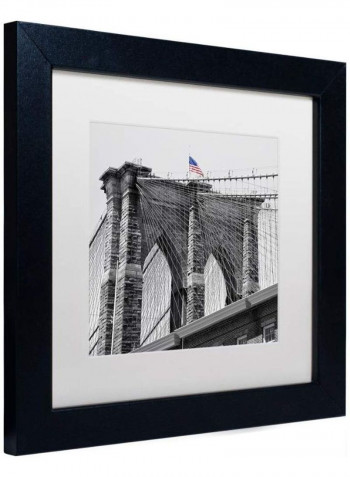 Brooklyn Bridge 6 Wall Art Black/White 11 x 11inch