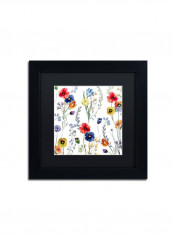 Summer Diary Ii Framed Wall Art Multicolour 11 x 11inch