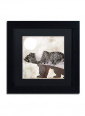 Going Wild III Framed Wall Art Multicolour 11 x 11inch