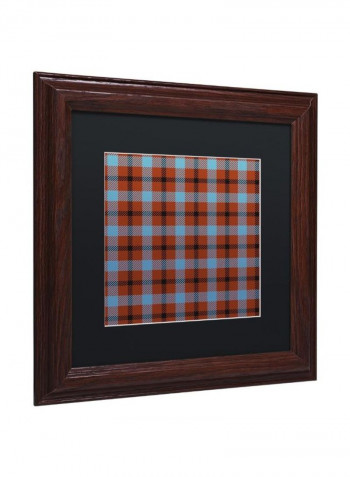 Group 06 A Wooden Framed Wall Art Multicolour 11 x 11inch