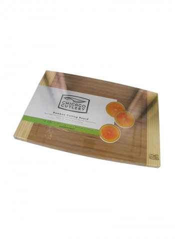 Bamboo Cutting Board Brown/beige 14 x 20inch