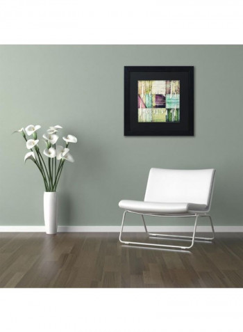 Beach Bound Wall Art Multicolour 11 x 11inch