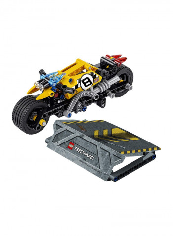 140-Piece Technic Stunt Bike Building Set 42058