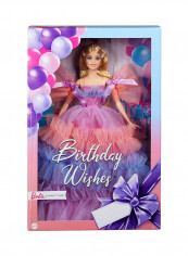 Birthday Wishes Doll With Gown Dress 3 x 7 x 13inch