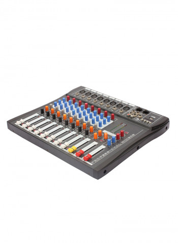 8-Channel USB Digital Effect Music Audio Mixer CT-80S Grey