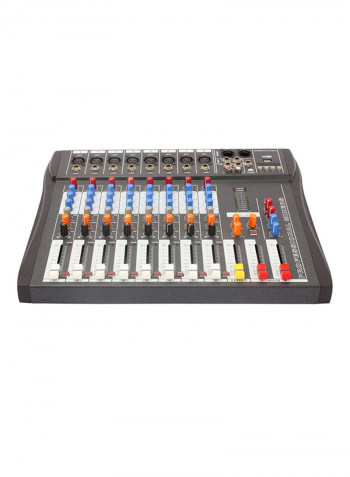 8-Channel USB Digital Effect Music Audio Mixer CT-80S Grey