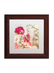 Always Paris II Wooden Framed Wall Art Multicolour 11 x 11inch