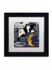 Childhood I Framed Wall Art Multicolour 11 x 11inch