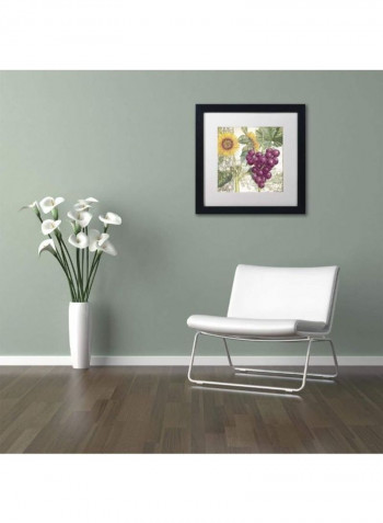 Dolcetto II Framed Wall Art Multicolour 11 x 11inch