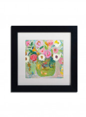 Suede Heel Canvas Wall Art Multicolour 24 x 24inch