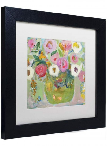 Suede Heel Canvas Wall Art Multicolour 24 x 24inch