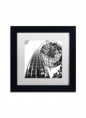 Columbus Circle 2 Framed Wall Art Black/White 11 x 11inch