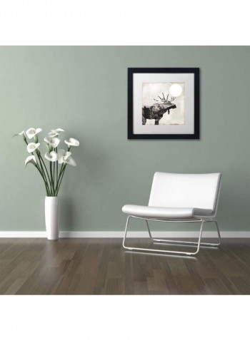 Going Wild V Framed Wall Art Multicolour 11 x 11inch