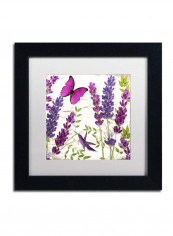 Lavender II Framed Wall Art Multicolour 11 x 11inch