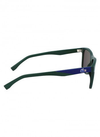 Men's Fullrim Injected Modified Rectangle Sunglasses - Lens Size: 56 mm