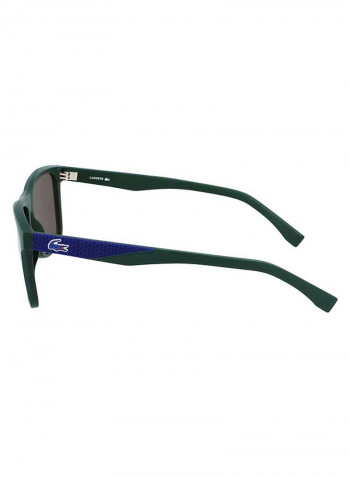 Men's Fullrim Injected Modified Rectangle Sunglasses - Lens Size: 56 mm