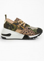CLIFF Low Top Sneaker Khaki