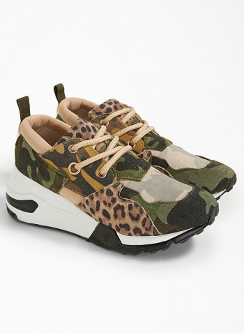 CLIFF Low Top Sneaker Khaki