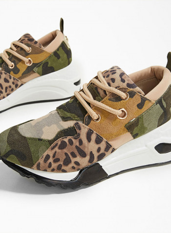CLIFF Low Top Sneaker Khaki