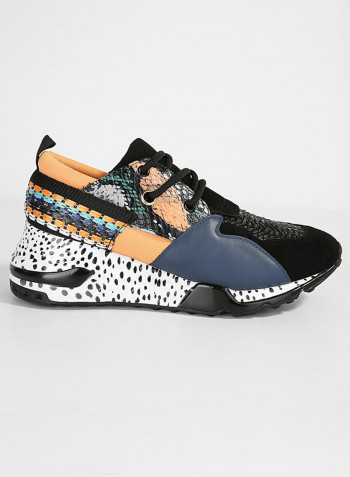 Cliff Low Top Sneaker Orange Multi