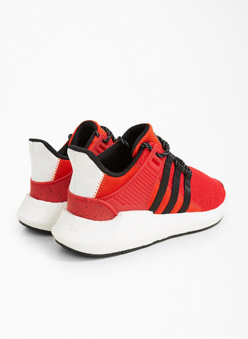 EQT Support 93/17 Trainer Sneakers Scarle Black/Greone